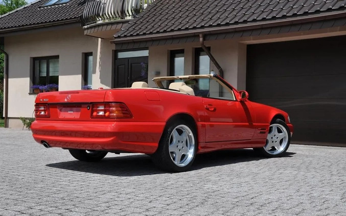 Mercedes-Benz SL cena 99000 przebieg: 74060, rok produkcji 2001 z Wieluń małe 121